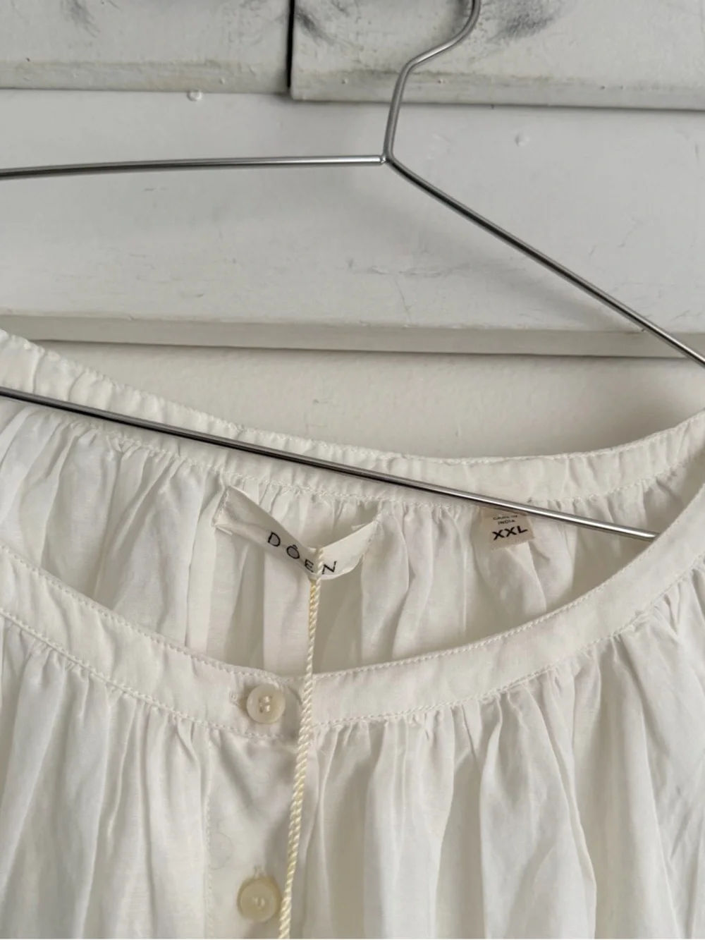 Doen June Blouse - Salt - Picture 2 of 7